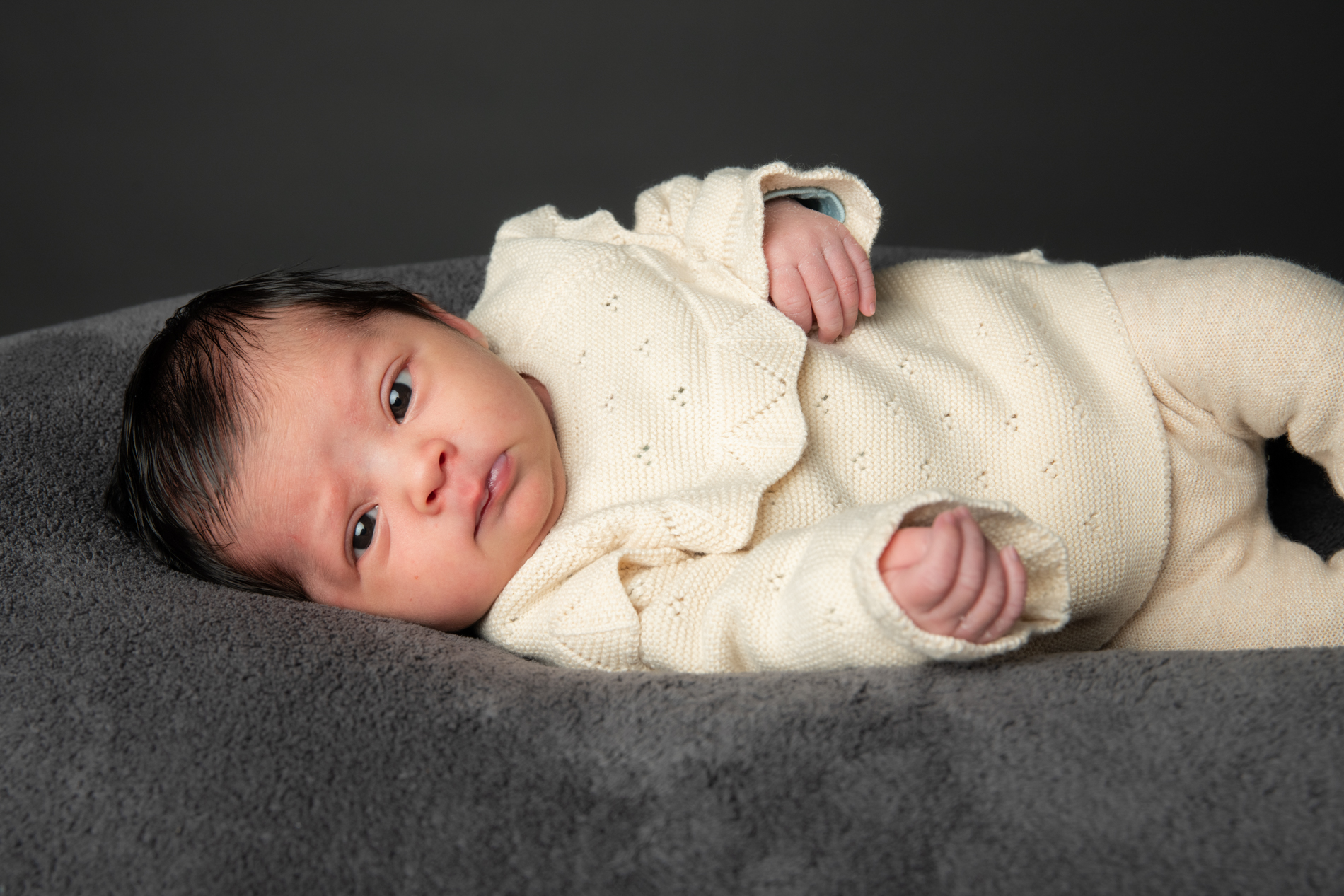 photo naissance bébé studio