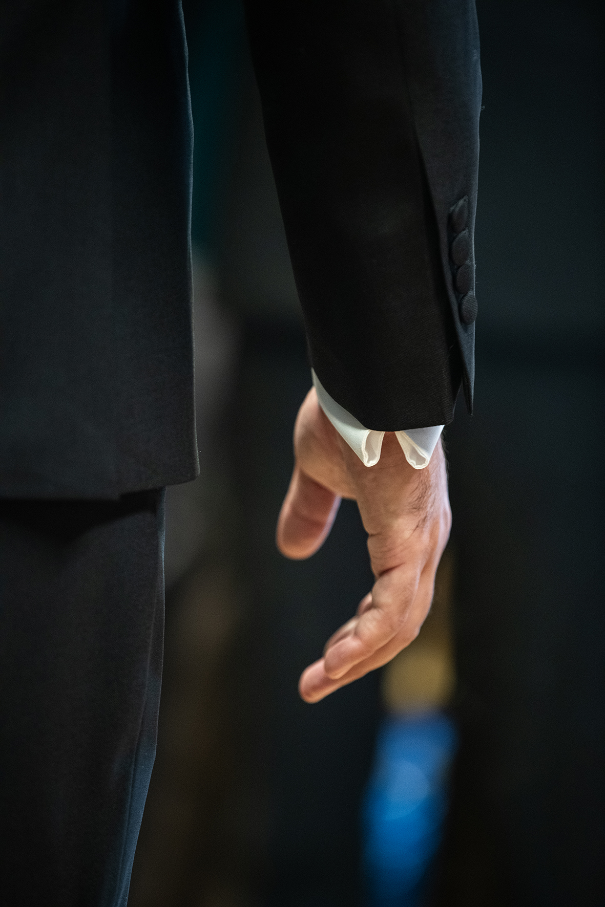 Détail du costume de Charles